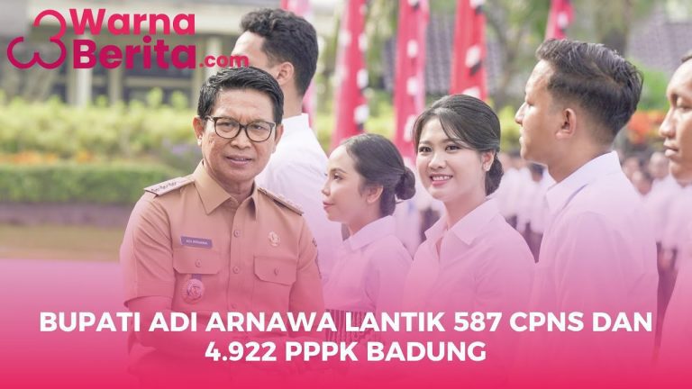 Bupati Adi Arnawa Lantik 587 CPNS dan 4.922 PPPK Badung