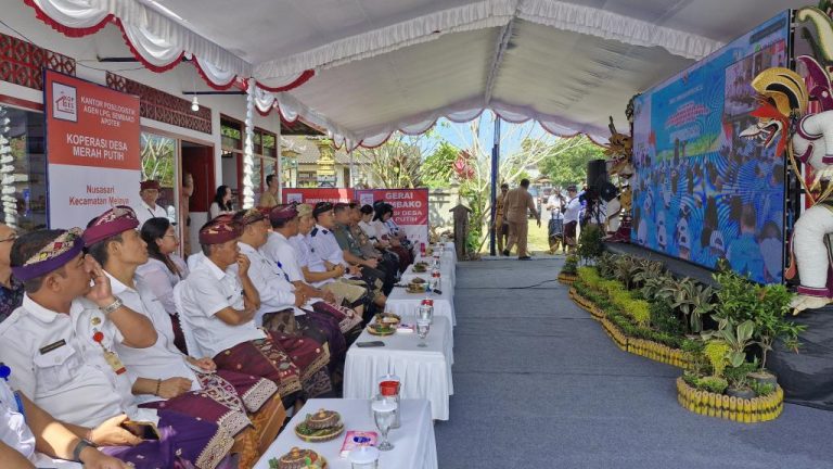 Presiden Prabowo Resmikan 51 KopDes Merah Putih di Jembrana