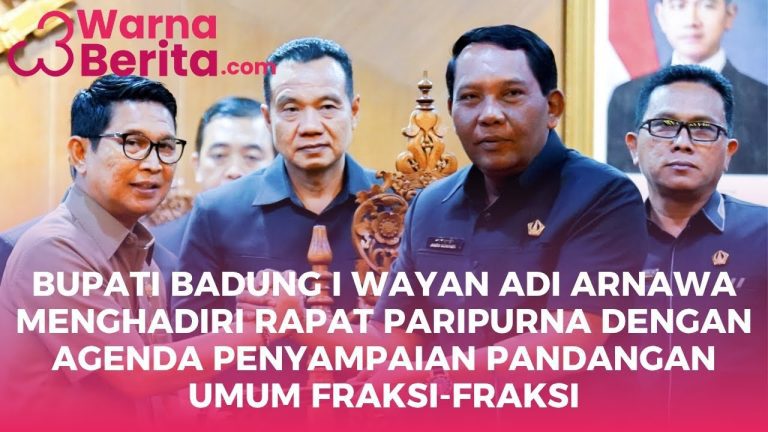 Bupati Badung Tekankan Infrastruktur dan Pendapatan Daerah