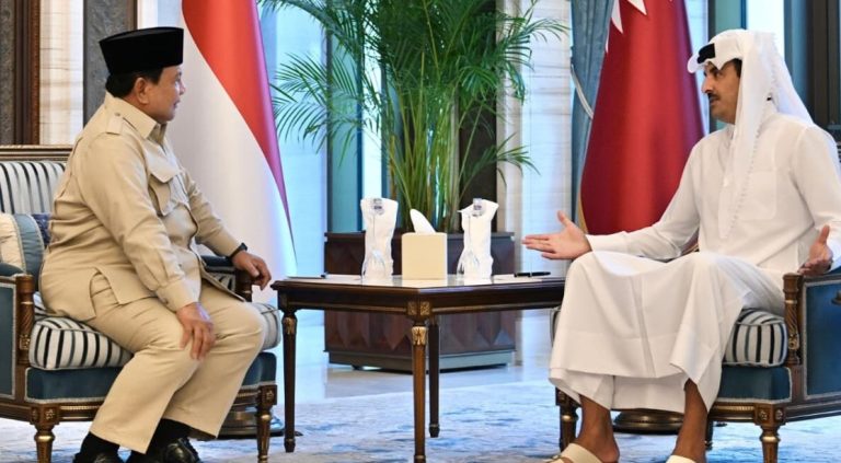 Presiden Prabowo Sampaikan Dukungan Kedaulatan pada Emir Qatar