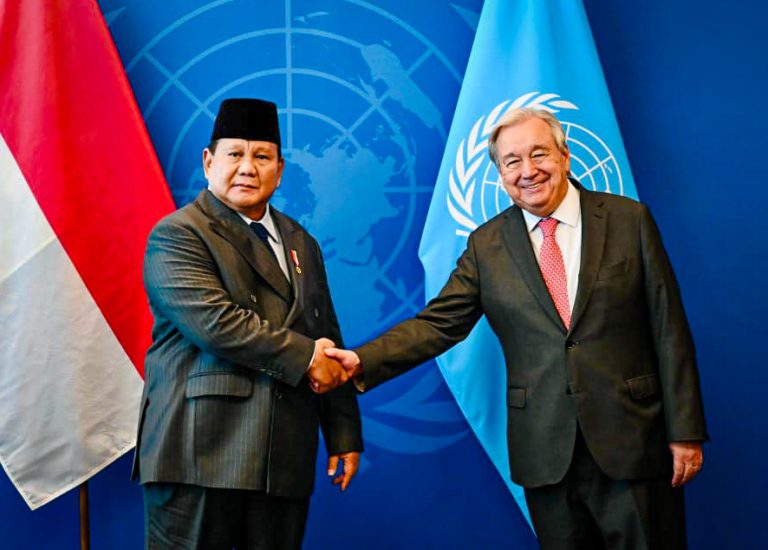 Bertemu Sekjen PBB, Presiden Prabowo: Indonesia Tetap Dukung Sistem Multilateral