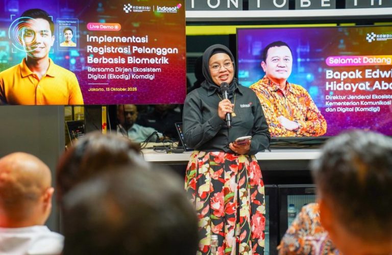 IOH Gelar Demo Registrasi eSIM Mandiri Berbasis Biometrik