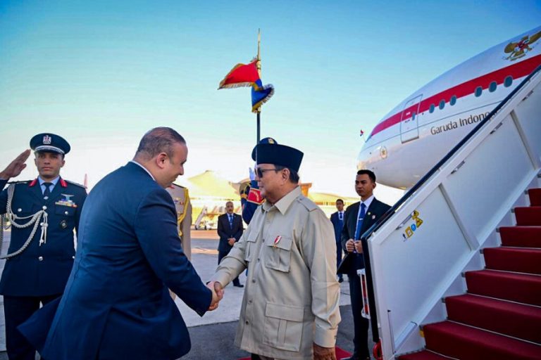 Presiden Prabowo ke Mesir Hadiri KTT Perdamaian
