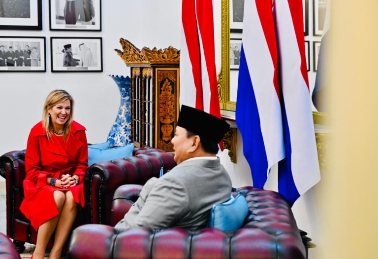 Gelar Bilateral dengan Ratu Maxima, Presiden Prabowo Sampaikan Komitmen Perkuat Kesehatan Finansial