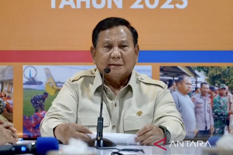 Presiden Tekankan Sinergi untuk Tangani Bencana Sumatera