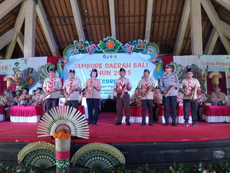 Pramuka Jadi Benteng Karakter Generasi Muda Bali