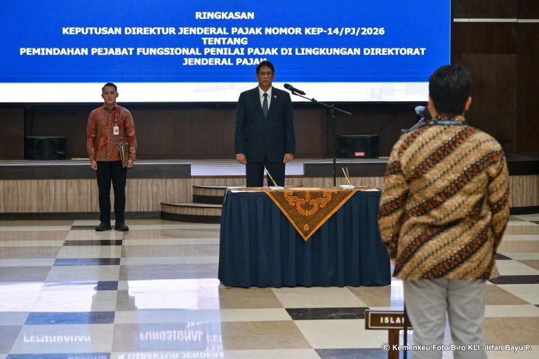 Menkeu Lantik 4 Pejabat DJP