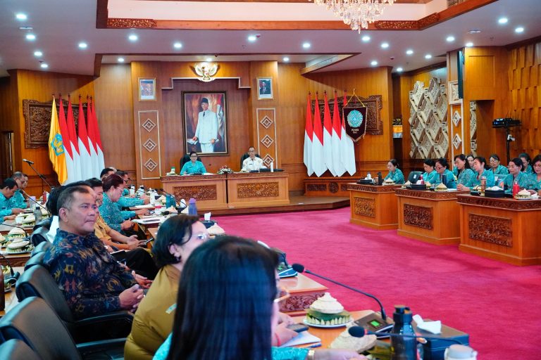 Ketua TP PKK Bali Tekankan Sinergi dan Kualitas Pelaksanaan