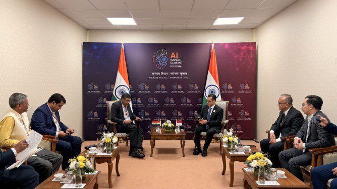 Indonesia-India Perkuat Kerja Sama Digital AI, Ini Lima Area Bahasan
