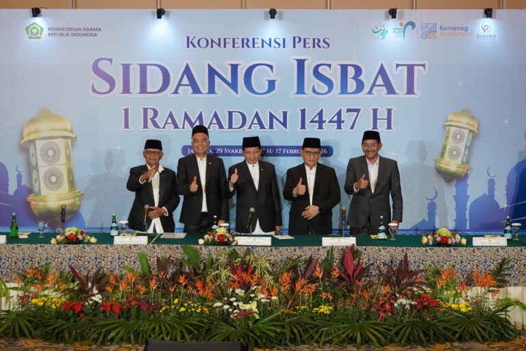 Pemerintah Tetapkan 1 Ramadan 1447 H Jatuh Pada 19 Februari 2026, Awal Puasa Bagi Umat Muslim