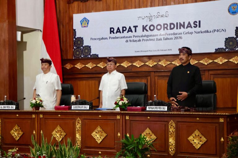 Gubernur Koster Tegaskan Penanganan Narkoba harus Serius dan Terpadu