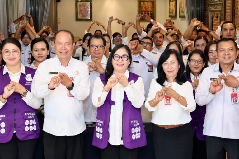 Buka Rapat Posyandu 6 SPM, Bunda Rai Soroti Peran Strategis Posyandu dalam Pencegahan Stunting di Tabanan