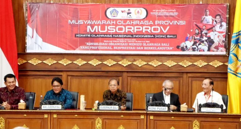 Gubernur Koster Dorong Pencapaian Prestasi Terbaik Olahraga Bali