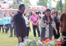 Wabup Bagus Alit Sucipta Buka Pasar Murah di Sading