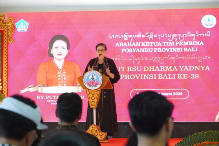 Ketua TP Posyandu Provinsi Bali Minta Hal Ini kepada Nakes