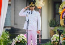 Wabup Badung Jadi Irup Peringatan Hari Otonomi Daerah ke-30