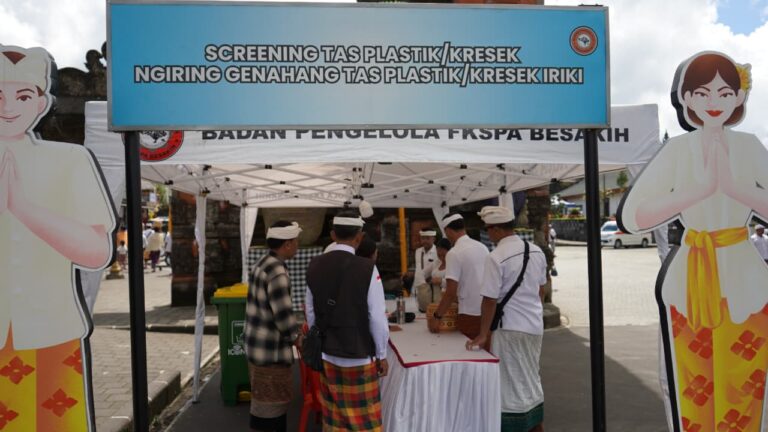 Pastikan Karya IBTK Bebas Sampah Plastik Sekali Pakai