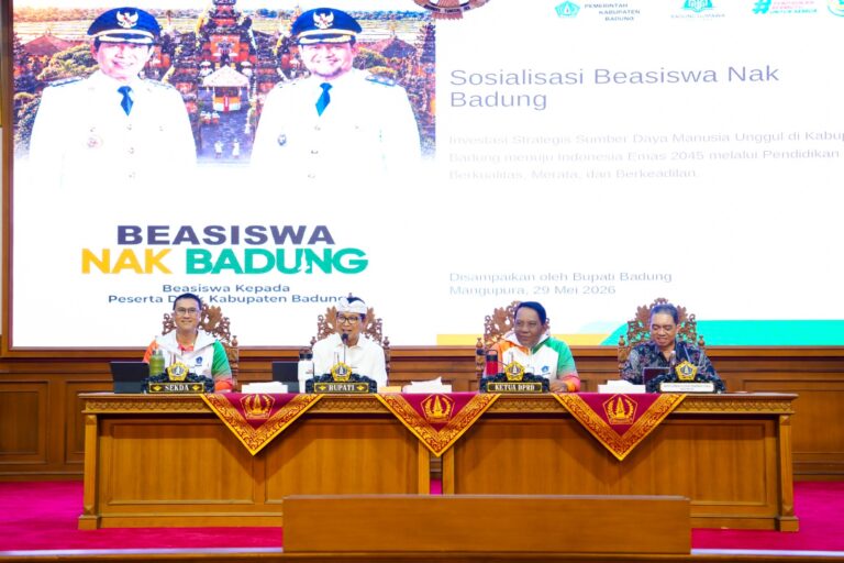 Bupati Adi Arnawa Dorong Beasiswa Nak Badung 2026