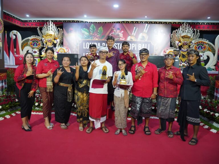 Peserta Lima Kabupaten se-Bali Hadirkan Kreativitas dan Seni Racik Kopi