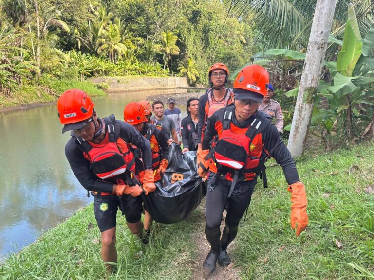 Tenggelam di Tukad Campuhan, Negara Meninggal di Kedalaman 6 Meter