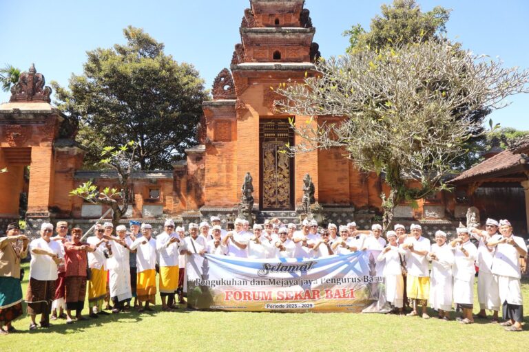Forum Sekar Bali Dikukuhkan, Komitmen Bangun Organisasi yang Inklusif