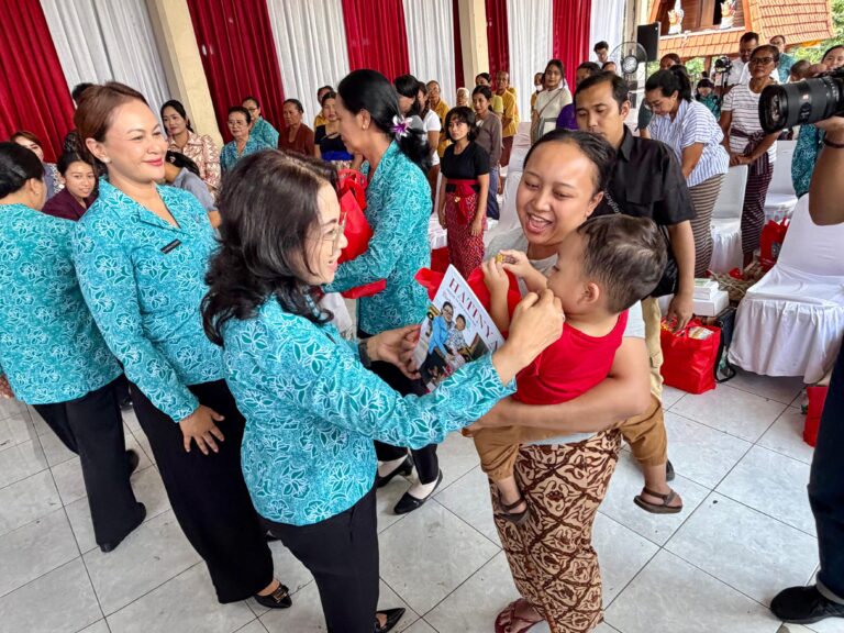 TP PKK Badung dan Bali Bergerak Bersama Berbagi di Abiansemal