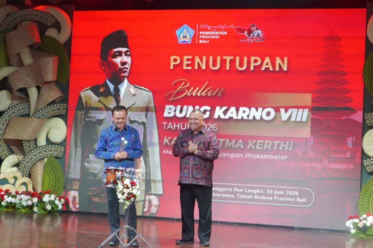 Sekda Bali Tutup Bulan Bung Karno VIII Tahun 2026