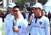 Erlon Vignerob Prioux Curi Perhatian, Paskibraka Blasteran Raih Apresiasi Bupati Badung 2026