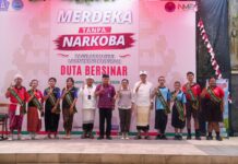 Merdeka Tanpa Narkoba, Duta Bersinar Kuta Utara Dikukuhkan