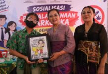 Narkoba Mengintai Generasi Muda, Bunda Anti Narkoba Badung Beri Pesan Tegas ke Siswa SMP CIS