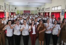 YKI Badung Edukasi Siswa SMPN 3 Mengwi, Tanamkan Pola Hidup Sehat Sejak Dini